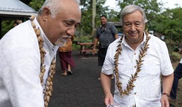 Des îles du Pacifique "anéanties" par le changement climatique, alerte le chef de l'ONU