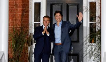 Macron retrouve Trudeau au Canada où l'ambiance est aussi électrique