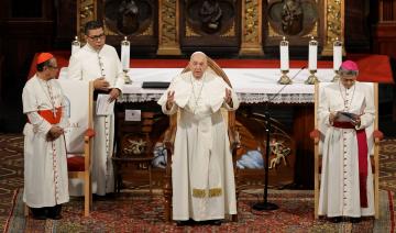 Le pape appelle à "renforcer le dialogue interreligieux" pour "contrecarrer l'extrémisme et l'intolérance"