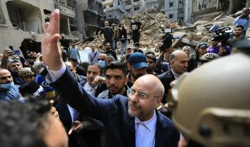 Le chef du Parlement iranien se rend sur le site d'une frappe meurtrière israélienne à Beyrouth.
