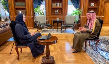 Al-Jubeir à Arab News: «Nous devons unir nos efforts pour surmonter les défis climatiques» 