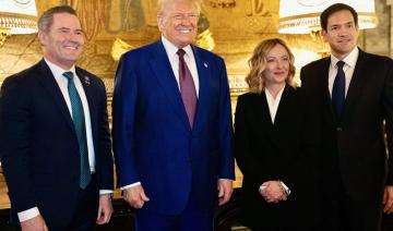 Giorgia Meloni a rendu visite à Donald Trump dans sa résidence de Floride