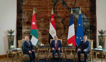 Discussions sur Gaza entre le roi Abdallah et les présidents égyptien et français