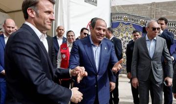 Aux confins de Gaza, Macron appelle à une reprise rapide de l'aide humanitaire