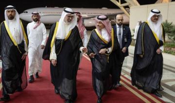 Arrivée du ministre saoudien des Affaires étrangères au Koweït avant la réunion du CCG et des pays d'Asie centrale.