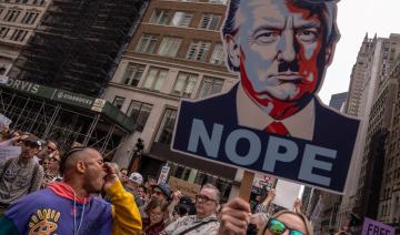 Des milliers d'Américains manifestent contre Trump