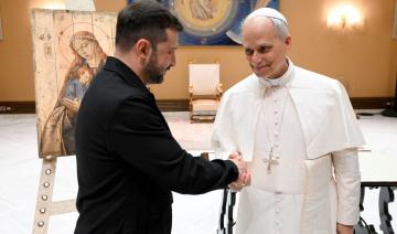 Le pape a reçu Zelensky, le président d'une « Ukraine martyrisée »