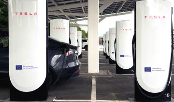 Tesla va construire en Chine une usine de stockage d'électricité