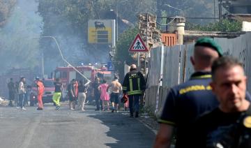 Une trentaine de blessés dans l'explosion d'une station-essence à Rome 