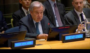Le chef de l'ONU met en garde contre le « point de rupture » et appelle à une action immédiate lors de la conférence sur la Palestine