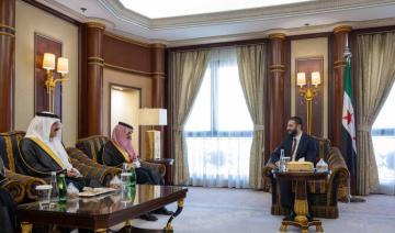 Le président Ahmad al-Chareh discute de la relance économique de la Syrie avec des ministres saoudiens