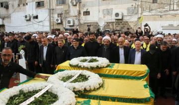 Le Hezbollah enterre son chef militaire tué dans un bombardement israélien