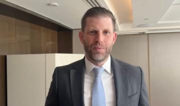 Eric Trump affirme que les réformes boursières de l'Arabie saoudite attireront des milliards de dollars