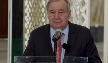 Le chef de l’ONU affirme que « le temps des groupes armés est révolu » après sa rencontre avec le président libanais