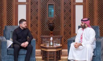 Le prince héritier saoudien et le président ukrainien discutent de la crise régionale