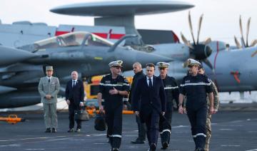 Macron en déplacement mercredi sur le chantier du prochain porte-avions français