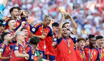 L'Espagne championne du monde de foot: Madrid fait la fiesta pour sa Roja