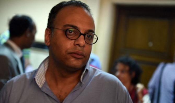 Hossam Bahgat, directeur de l'ONG des droits humains la plus en vue d'Egypte. (Photo, AFP)