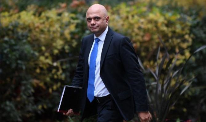 Le ministre de la Santé Sajid Javid. (Photo, AFP)