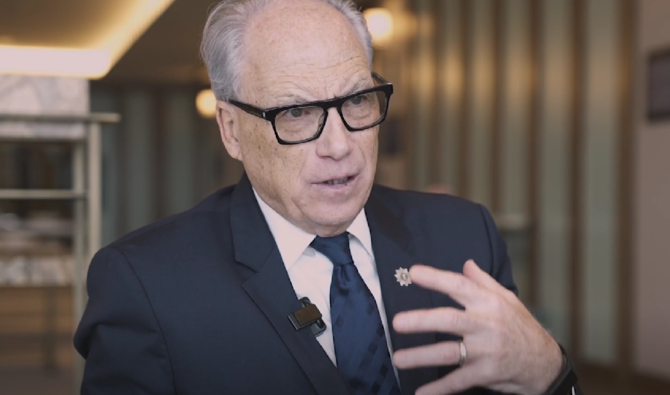Jerry Inzerillo, PDG de la Diriyah Gate Development Authority. (Capture d'écran)