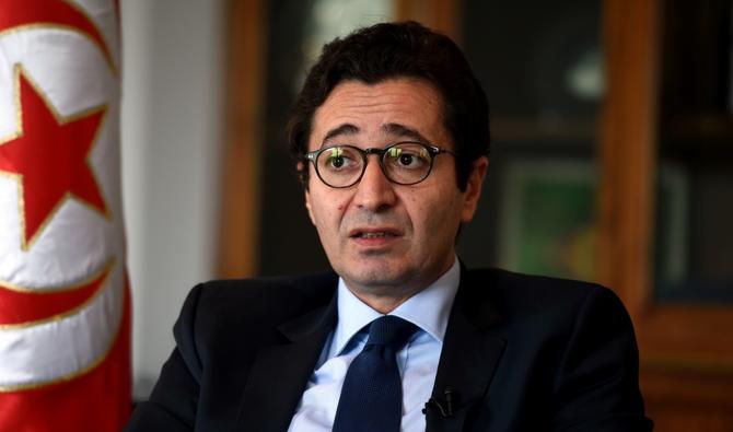 Le chef du parti d'opposition tunisien Afek Tounes, Fadhel Abdelkefi s'exprime lors d'un entretien, le 7 novembre 2016, à Tunis. (Photo, AFP)
