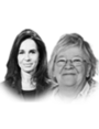 Ysabel Saïah Baudis et Jacqueline Jondot